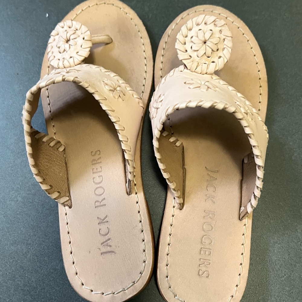 Jack Rogers girls sandals in light pink